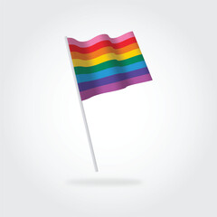 Flag love pride love pattern rainbow heart homo colors text writing flag parade lettering freedom  lgbtq flag wins