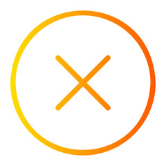 Fototapeta premium No gradient icon