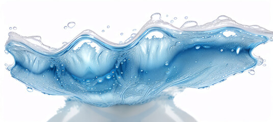 dynamic,Splash, abstract image, background, white splash