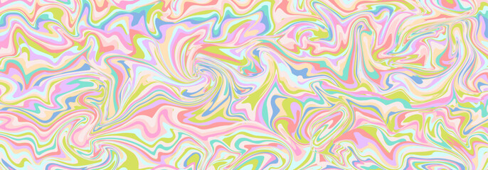 Groovy hippie Liquid marble texture.Wavy marble psychedelic swirl.Y2k aesthetic.Groovy hippie Liquid marble texture posters.Trendy 70s retro psychedelic style.