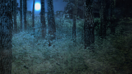 Obraz premium Scary Halloween background