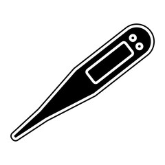 thermometer digital icon