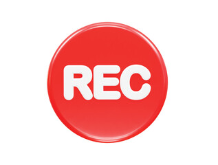 Record icon illustration element render