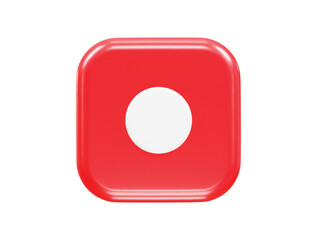 Record icon illustration element render