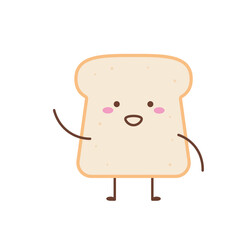Cute Bread Illustration