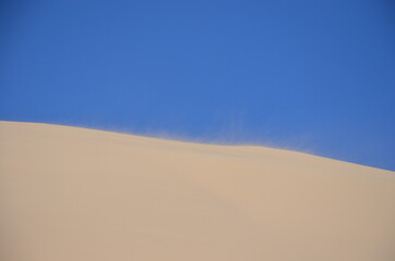 Fototapeta na wymiar sand dune in the desert
