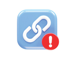 Link icon render element illustration