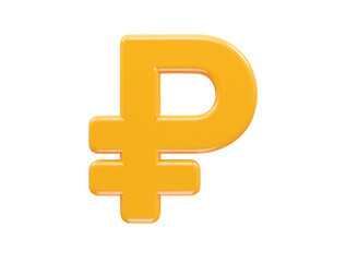 Ruble icon rendering element transparent