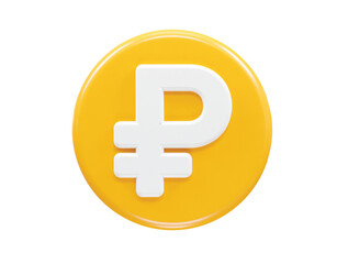 Ruble icon rendering element transparent