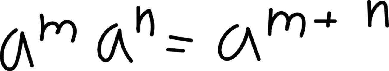 Drawn Math Formula