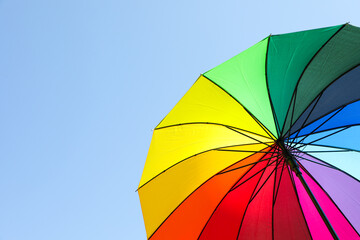 The main attribute in rainy weather - umbrella