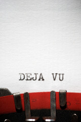 Deja vu text