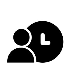 Calendar, time, and location glyph Icons 