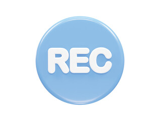 Record icon illustration element render