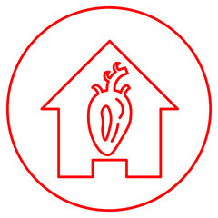  heart, vector, symbol, icon, valentine, shape, romantic, isolated, background, illustration, design, decoration, graphic, wedding, set, sign, day, romance, red, collection, abstract