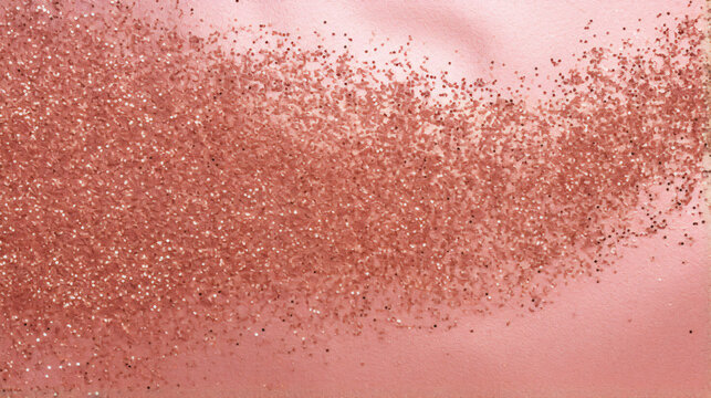 Rose gold background glitter texture pink sparkling