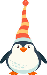 Penguin With Hat