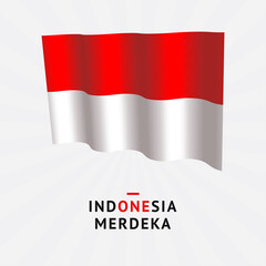 Indonesian nusantara merdeka flag bendera kemerdekaan proklamasi august agustus asian dirgahayu 