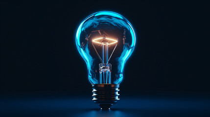 Creative Idea: Light Bulb Concept
