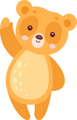 Waving Bear Animal