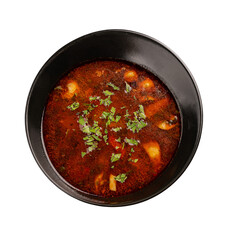 Delicious mushroom soup