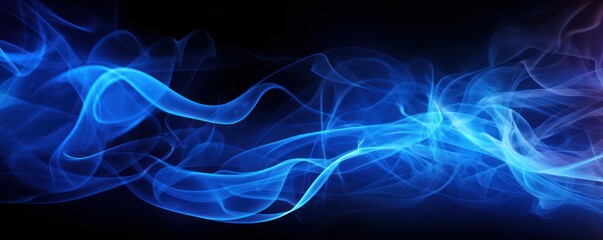 Obraz premium Smoke in black