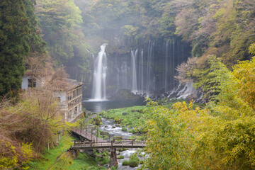 Shiraito Falls in Fuji-Hakone-Izu National Park, Japan. © James