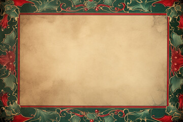 vintage christmas greeting card 