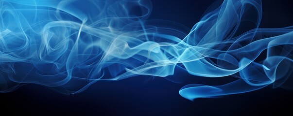 Obraz premium Smoke in black