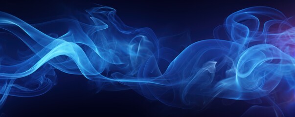 Fototapeta premium Smoke in black