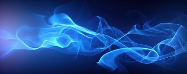 Fototapeta premium Smoke in black