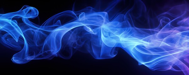 Obraz premium Smoke in black