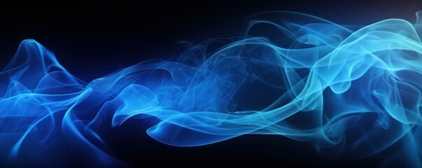 Obraz premium Smoke in black