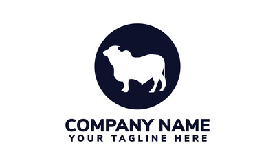 Bull cow logo design free download