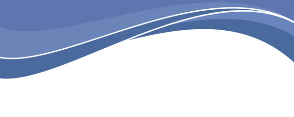 Modern banner background design. Banner template with dynamic wave shapes.