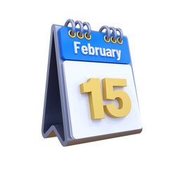 15 February Calendar