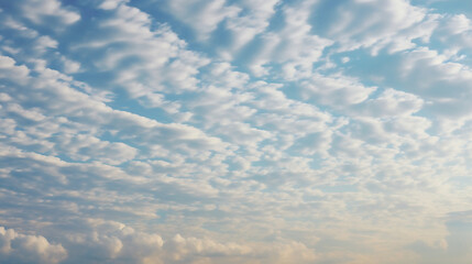 blue sky with clouds