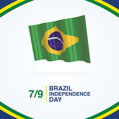 Brazil celebration brazilian independence carnival festive south america flag background feliz