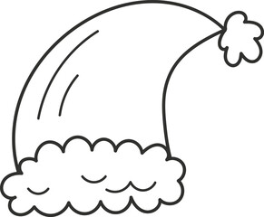 Santa Hat Doodle
