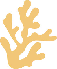 Seaweed Plant Silhouette