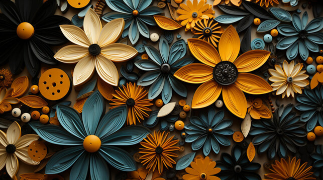 abstract floral background UHD wallpaper Stock Photographic Image 
