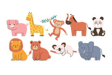 World Animal Day Illustration