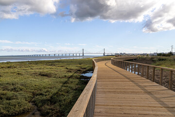 Loures River Route, which connects the cities of Lisbon to Loures, Portugal