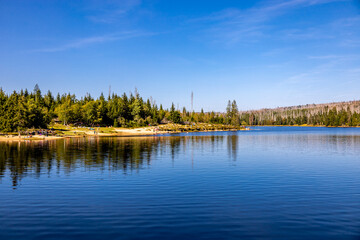 Sp&auml;tsommerwanderung durch den Nationalpark Harz rund um den Oderteich b. Torfhaus - Niedersachsen - Deutschland