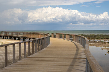 Fototapeta premium Loures River Route, which connects the cities of Lisbon to Loures, Portugal
