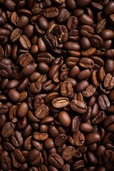 Obraz premium dark brown coffee beans
