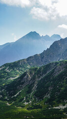Tatrzański Park Narodowy Zakopane, mountains view góry panorama Tatr 