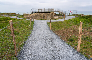 Pointe Du Hoc, World War II Site at Normandy