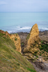 Pointe Du Hoc, World War II Site at Normandy