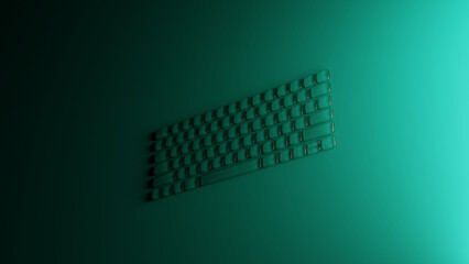 water drops keyboard